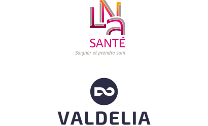 Logos valdelia et lna sante